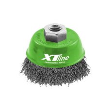 Cup brush  crimped wire, 75 mm/M14 stainless XTLINE XT22055
