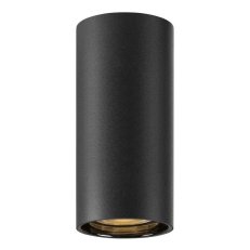 ASTO TUBE, stropní přisazené svítidlo, válcové, max. 1x 10 W, černé SLV 1006439