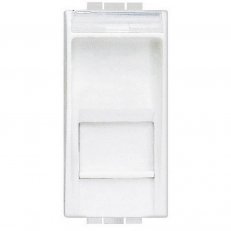 BTICINO LIVINGLIGHT ZÁSUVKA CAT.5E UTP 1MODULOVÁ BÍLÁ N4279C5E
