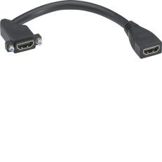 Připojovací kabel HDMI 1.4 0,2m, typ 30, černá TEHALIT GMDSHDMI
