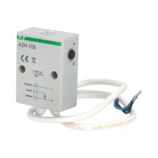 Soumrakový spínač FiF AZH-106 2-1000lux 16A 230V IP65 šedý na povrch 1000904