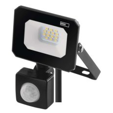 LED reflektor SIMPO s pohybovým čidlem, 10 W, černý, neutrální bílá EMOS ZS2313