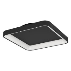 Nástěnné/stropní svítidlo LORETELLO LED 350X350 černá/bílá 12W IP20 EGLO 901252