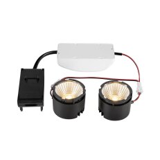 NEW TRIA, DOUBLE LED modul, 2700K, 38°, PHASE, černá SLV 1008005