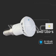 LED Bulb SAMSUNG CHIP 2.9W E14 R39 Plastic 6400K, VT-239 V-TAC SKU21212