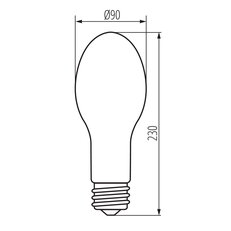 Světelný LED zdroj XLED HP D90E40 36W-NW, KANLUX 37348