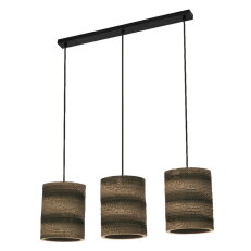 Závěsné svítidlo LEDVANCE Decor Cardboard Cylinder Pendant 3XE27 Brown
