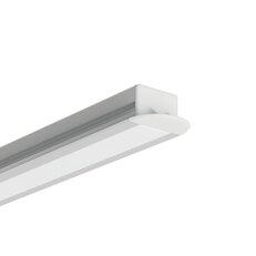 Záslepka KLUŚ PDS-LNK pro LED hliníkové profily šedá, C24428C02