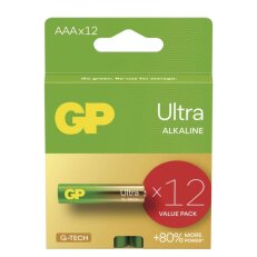 Alkalická baterie GP Ultra AAA (LR03) B0212F