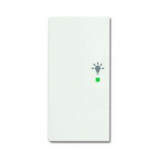 ABB Future linear Kryt 2násobný levý symbol osvětlení mechová bílá SRL-2-L-884