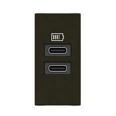 MOSN 2XUSB-C NABÍJEČKA 3A 1M ČERNÁ LEGRAND 077682L