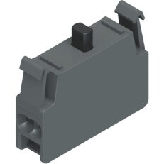 Kontaktní jednotka - Plast; 1NC; Pružino