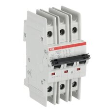 ABB SU203M-C60 jistič char. C 10kA 60A 3P  dle UL489 a CSA 22.2 No. 5