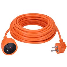 1z prodlužovací přívod - spojka, 15m, 3 x 1,5mm2, oranžová SOLIGHT PS12O
