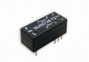Měnič DC/DC modulový 1W 12V MEAN WELL SUS01O-12