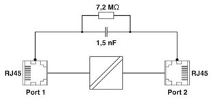 Síťový odpojovač FL ISOLATOR 100-RJ/RJ 2313931