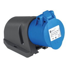 Nástěnná zásuvka 3x32A/IP44, Quick Connect TP ELECTRIC 332-6-ZN-Q