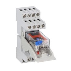 Relé 4SC 5A 24VDC,LED + patice