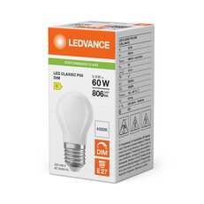 Světelný zdroj LED CLASSIC P DIM P 5.9W 840 Frosted E27 LEDVANCE 4099854778483