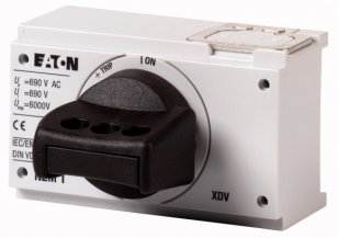 Eaton 260127 Ovládací rukojeť černá/šedá, uzamyk, NZM2 NZM2-XDV