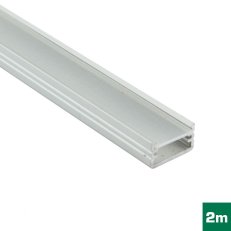 4731259-S AL profil FKU22 pro LED, s plexi, 2m FKU22-2M