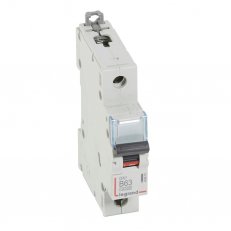 DX3 JISTIČ, 1 PÓLOVÝ, CHAR. B,63A 10000A/16KA LEGRAND 408878