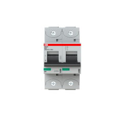 S802N-B50 jistič 2p char. B 50A s klecovou svorkou Icu 36kA ABB 2CCS892001R0505