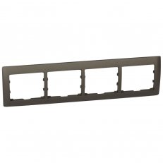 GALEA RÁMEČEK 4-NÁSOBNÝ HORIZONTÁLNÍ BRONZ LEGRAND 771204