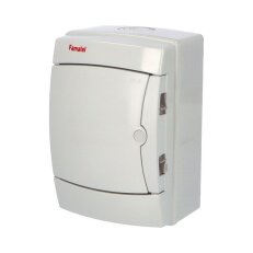 Rozvodnice Acqua 3904-TB IP65 4mod. na omítku neprůhl. dveře 215x145x110 FAMATEL