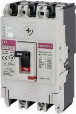 Kompaktní jistič EB2S 160/3SF 100A 3p ETI 004671835
