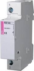 Pojistkový odpínač PCF CC, 1p,30A, 600V AC/DC ETI 002550101