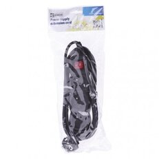 Prodlužovací kabel 3 m 3 zásuvky s vypínačem černý PVC 1mm2 EMOS PC1313