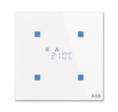 ABB KNX Tacteo termostat prostorový dotykový 86x86 TR/U.1.1-CG 2CKA006300A1547