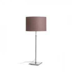 EDIKA stolní hnědá matný nikl 230V E27 42W RENDL R12665
