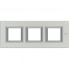 Legrand HA4802M3HXC BTAX Rámeček2+2+2 HOR. HLIN.BROUŠ