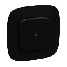Valena Allure with Netatmo spínač s možností stmívání s 'N' vodičem, černá