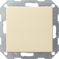 Tlačítkový křížový spínač System 55 krémově bílá GIRA 012701