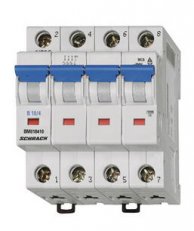 Instalační jistič 6 kA, B 20A, 4P SCHRACK BM618420--