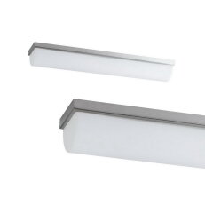 Přisazené svítidlo se skleněným stínidlem OSMONT SYLVIA D1 3x7W IP44 E14 chrom