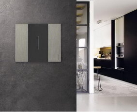 LIVING NOW RÁMEČEK 2 MODULY OCEL BTICINO KA4802ZG