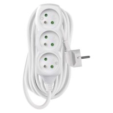 Prodlužovací kabel 7 m 3 zásuvky bílý PVC 1,5mm2 EMOS P0317R