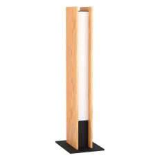 Stolní svítidlo ANCHORENA-Z LED-ZIG-RGB/CCT dřevo/černá 16W IP20 EGLO 900391