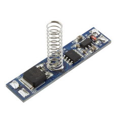 Stmívač pro LED pásky dotykový do profilu 8A 12/24V plynulá regulace 4738630