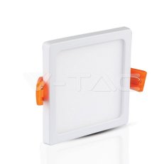 8W LED Trimless Panel Downlight - Square