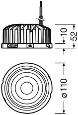 LED modul LEDVANCE PrevaLEDŠ COIN 111 COB G2 4300-840-24D-G2