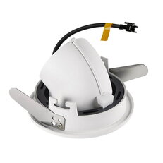 NUMINOS GIMBLE S, zápustné stropní svítidlo bílé/černé 2700 K 20° SLV 1005876