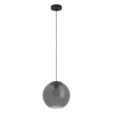 Závěsné svítidlo ARANGONA 1xE27 černá/šedá 40W IP20 EGLO 390212