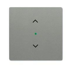 ABB Solo Kryt 1násobný symbol žaluzie metalická šedá SRB-1-803