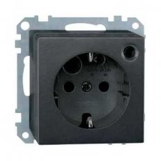 Schneider MTN500114 Zásuvka 250V/16A s bočním kontaktem a časovačem, atracit