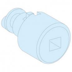 Schneider 08955 Vložka se čtvercovým otvorem 6mm